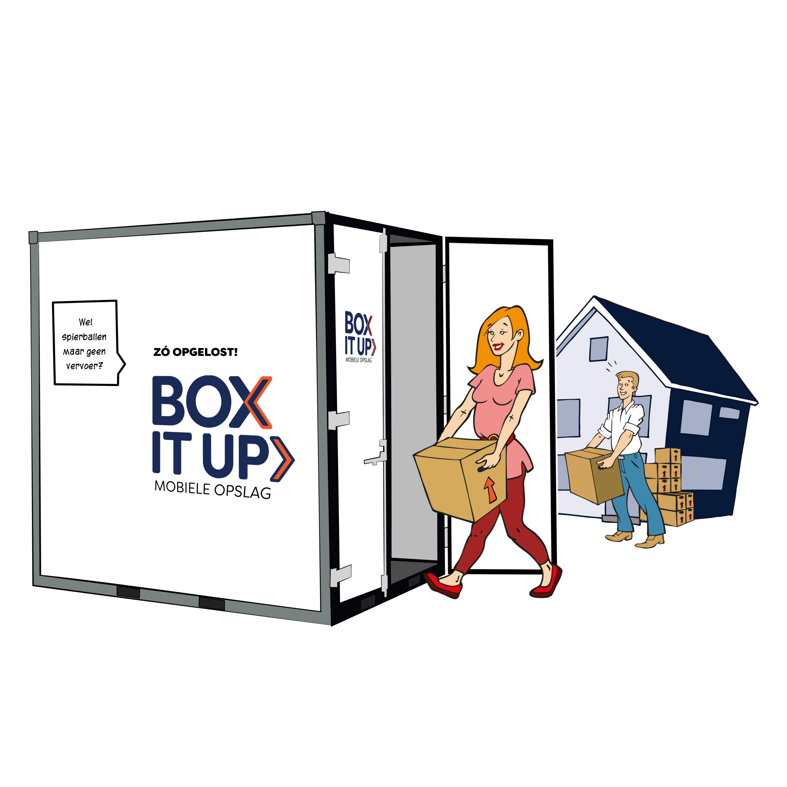 Jij kan thuis jouw box inladen